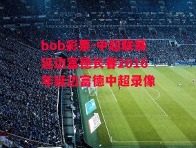 bob彩票-中超联赛延边富德长春2016年延边富德中超录像